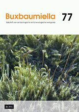 Buxbaumiella huidige omslag sinds nr 77 (2007)