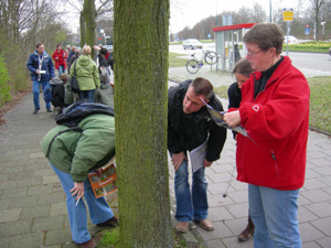 IVN'ers aan de slag met het onderzoekspakket